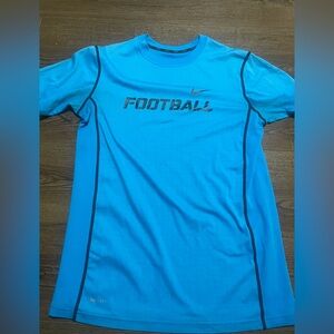 Nike Youth T-Shirt football theme dri-fit size XL